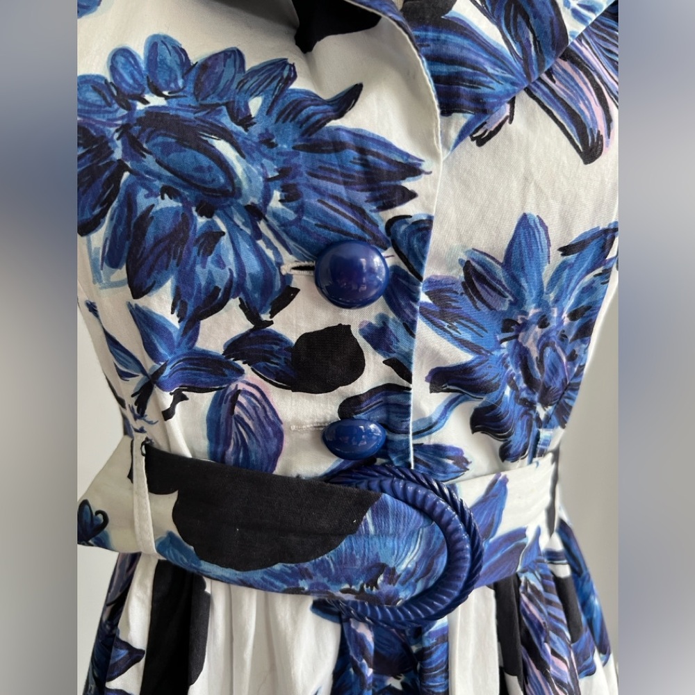 Plenty by Tracy Reese for Anthropology Floral Midi Dress - Picture 5 of 9
